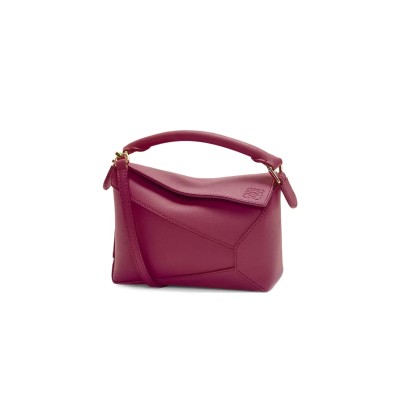 LOEWE MINI PUZZLE EDGE BAG IN CLASSIC CALFSKIN A510P88X26-1048 (18*12.5*8cm)